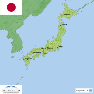 stepmap-karte-karte-japan-115867