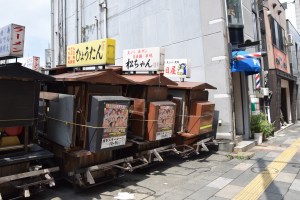 Yatai Stände Tagsüber