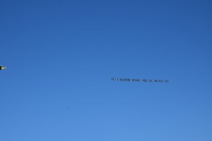 Werbung wie sie in Europa verboten ist.